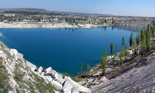 Рыбалка в селе Скалистое на Марсианском пруду